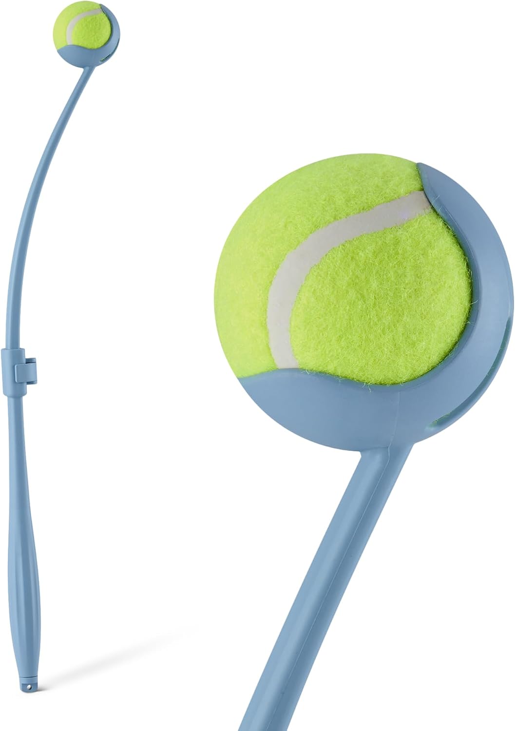 Amazon Basics Dog BallLauncher with DetachableHandle, Tennis Ball Included,Plastic Pet Fetch Thrower