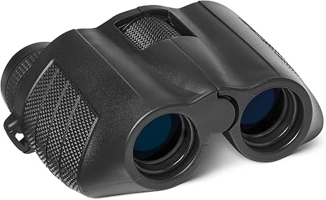 Amazon Basics 7x25 CompactBinoculars, FMC Optics, BAK-4Prism, Lightweight PortableDesign for Travel and OutdoorUse, Black